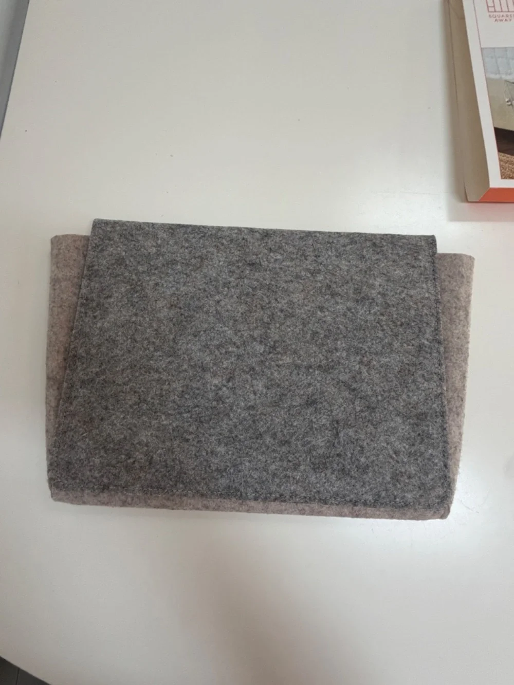 Pressed Felt Bedside Chairside Caddy